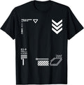 Techwear Goth Ninja Black Sign T-Shirt