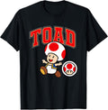Toad Big Character Collegiate Style T-Shirt