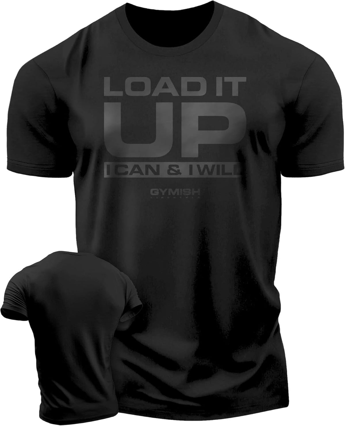 Load It Up Gym Workout Shirts for Men, Weightlifting Mens T-Shirt