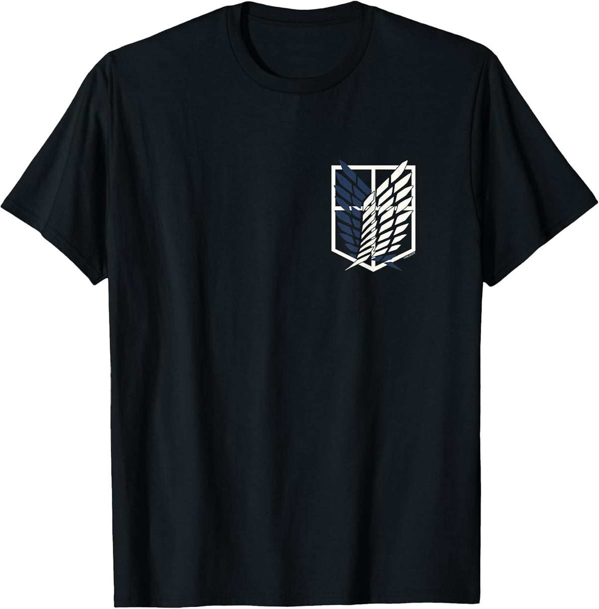 Small Scout Regiment Shield Chest Anime T-Shirt