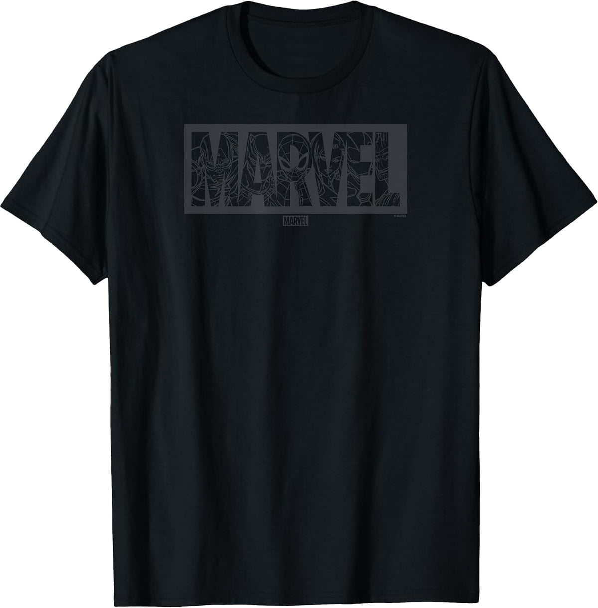 Dark Monochrome Logo T-Shirt