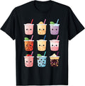 Kawaii Bubble Tea Boba Tea Lover T-Shirt