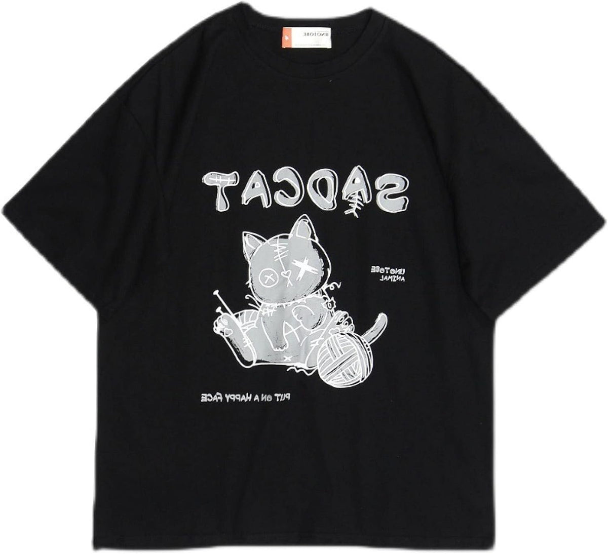 Harajuku Style Woman T-Shirt ins Style Cute Cartoon top Loose Short-Sleeved T-Shirt Kawaii Clothes