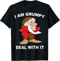 I Am Grumpy Funny Text Adult Hilarious Sarcastic Novelty T-Shirt