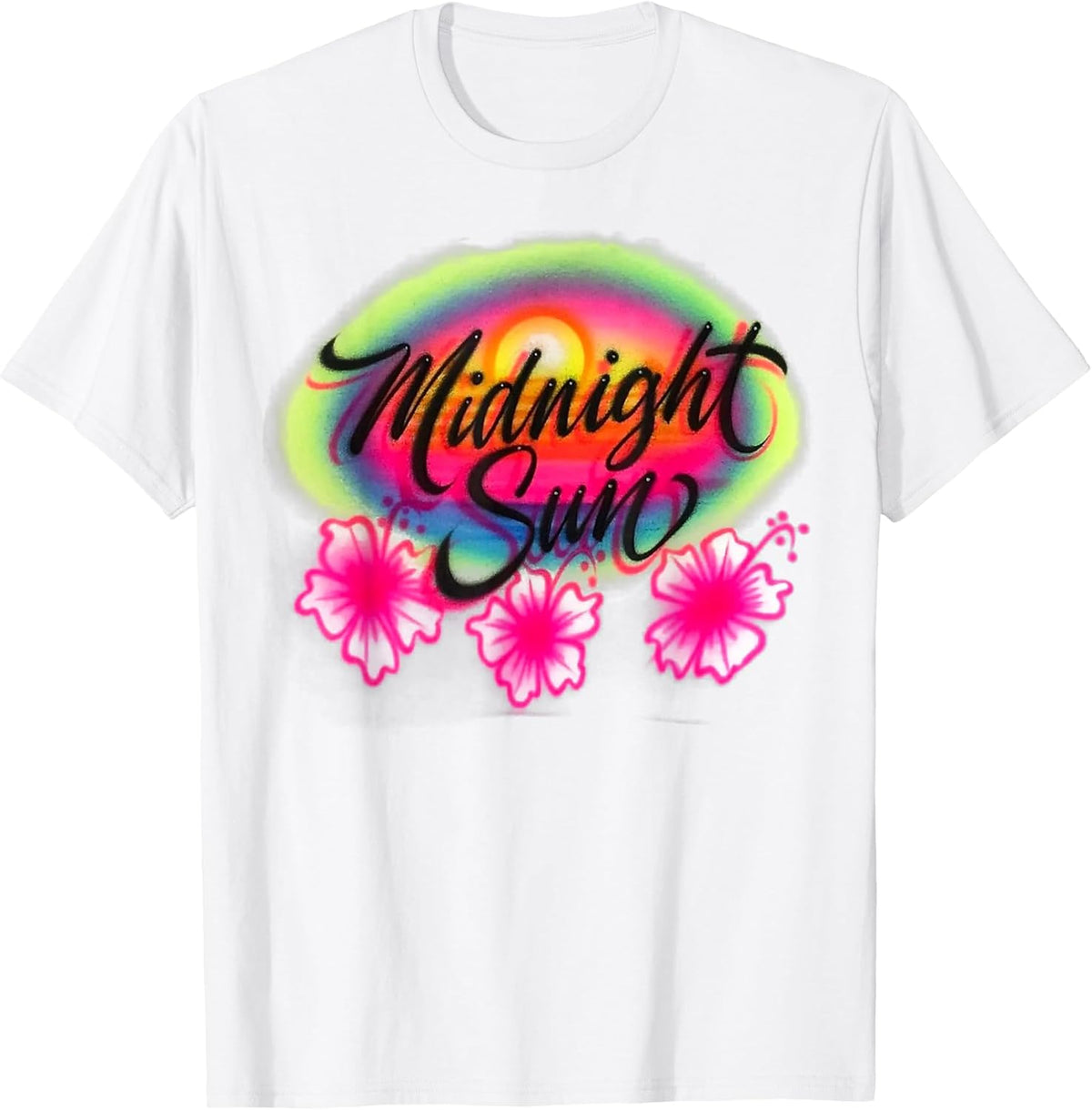 Vintage Retro Larsson Midnight Sun Graphic T-Shirt