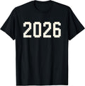 2026 Shirt Retro Pixel Art Nerdy Funny Design T-Shirt