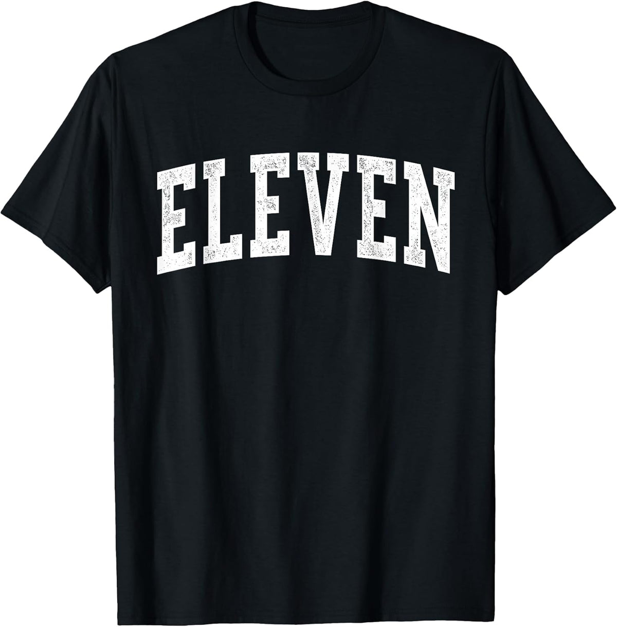 Eleven Minimalist 11th Birthday Design 11-Year-Old T-Shirt