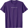 Minimalist Aesthetic Design Simple Apparel T-Shirt
