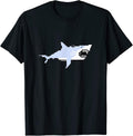 Shark Pixel Art Pixel Shark Scuba Diving Retro Gamer T-Shirt