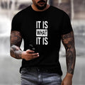 Black T Shirts for Men Comfortable Colors T-Shirt Cross Graphic Design Shirt Men's Clothing