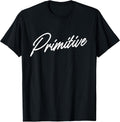 Primitive Handwritten Urban Design - Bold Aesthetic Wear T-Shirt