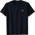 Pixel Art Heart Design T-Shirt