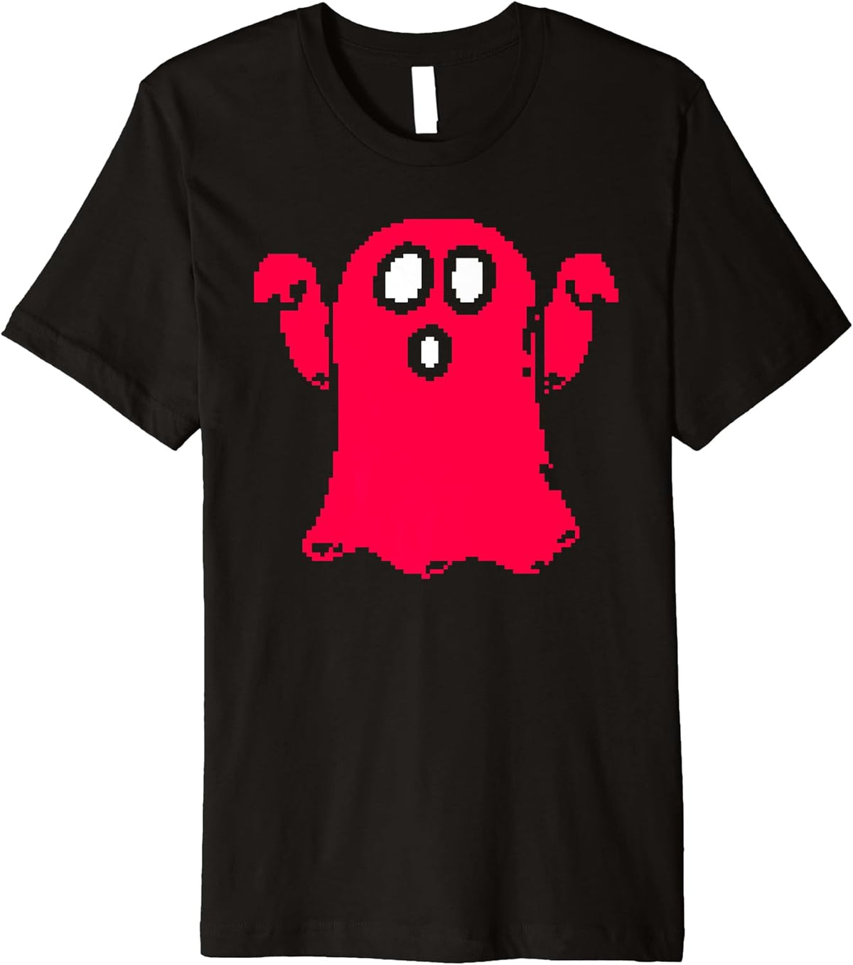 Funny Pixel Art Ghost Premium T-Shirt