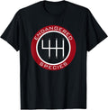 Car Guy, Mechanic, Endangered Species, Manual Shifter T-Shirt