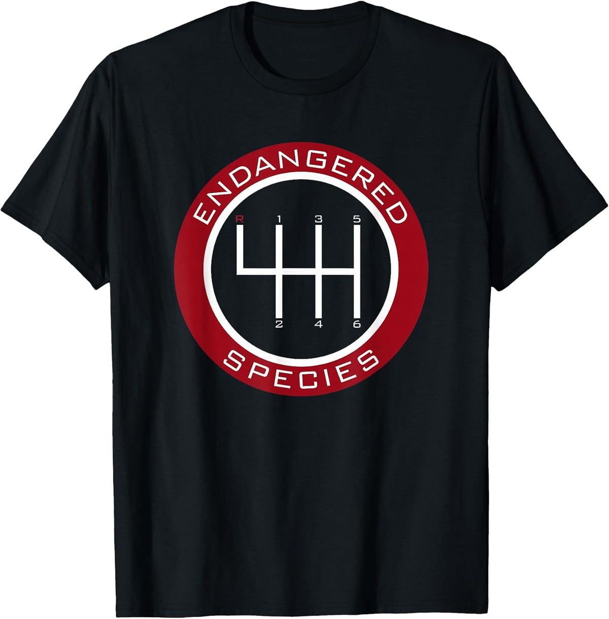Car Guy, Mechanic, Endangered Species, Manual Shifter T-Shirt