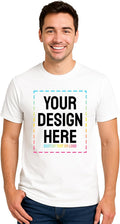 Custom Gildan T Shirts – Personalized Tees with Text, Image or Logo | Design Your Own Shirt for Men & Women | Merch on Demand