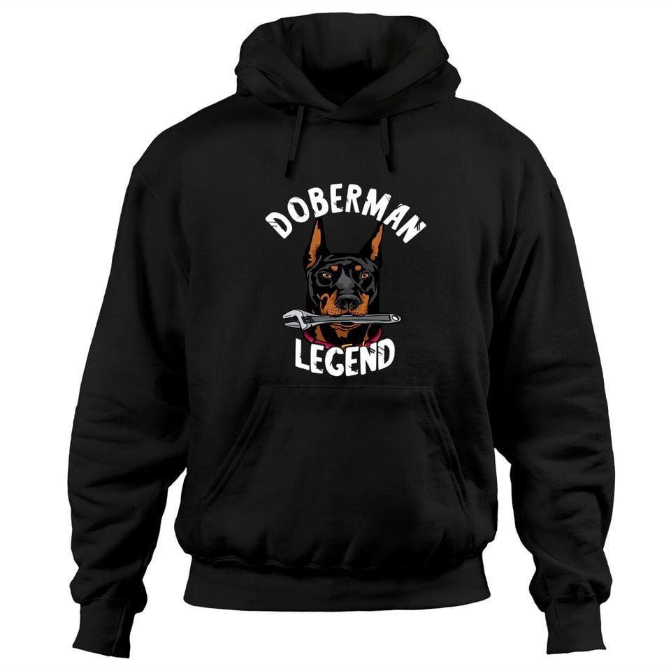 Doberman Legend Mechanic Pinscher Pullover