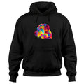Colorful Boxer Dog Artistic Geometric Polygonal Pullover