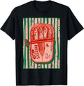 Sardines Tinned Fish Retro Graphic Mediterranean Coastal T-Shirt