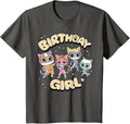 Jr. SuperKitties Birthday Girl Party Trip Gift T-Shirt
