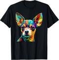 Chihuahua Lover Design Pop Art Cute Chihuahua T-Shirt