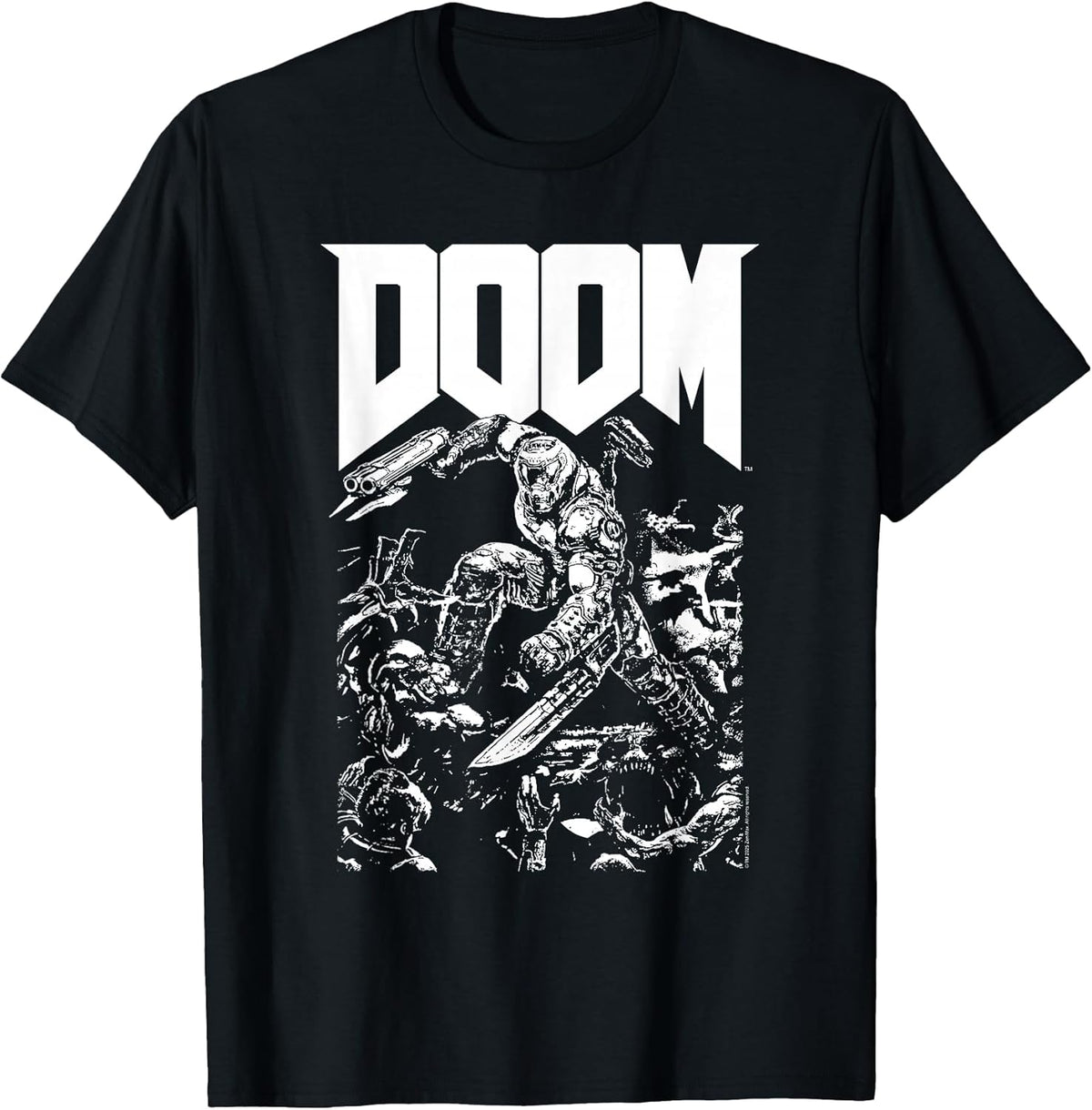 Baron Pixelated Character with Logo Video Game T-Shirt