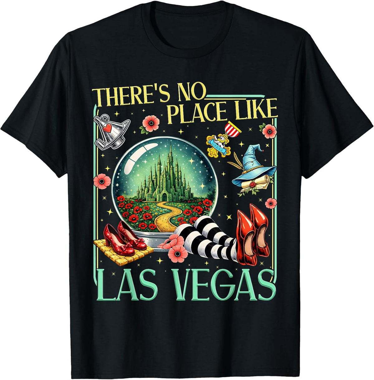 Yellow Brick Road Tee Wicked Off to See Wizard Men Women Kid T-Shirt