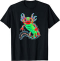 Pop Art Axolotl Mexican Fish Amphibian Axolotls Lover Gifts T-Shirt