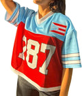 90s Streetwear 2000s Clothes Y2k Baggy Short Sleeve Top Mexico Oversized Cute Summer Jersey Shirt Graphic Tee Women Men