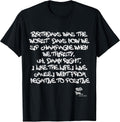 Old School Rap Hip HOP Merch Juicy Positive Quote 90's T-Shirt