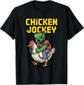 Jock Chicken Baby Zombie Pixel Art Gamer Boys Kids Toddler T-Shirt