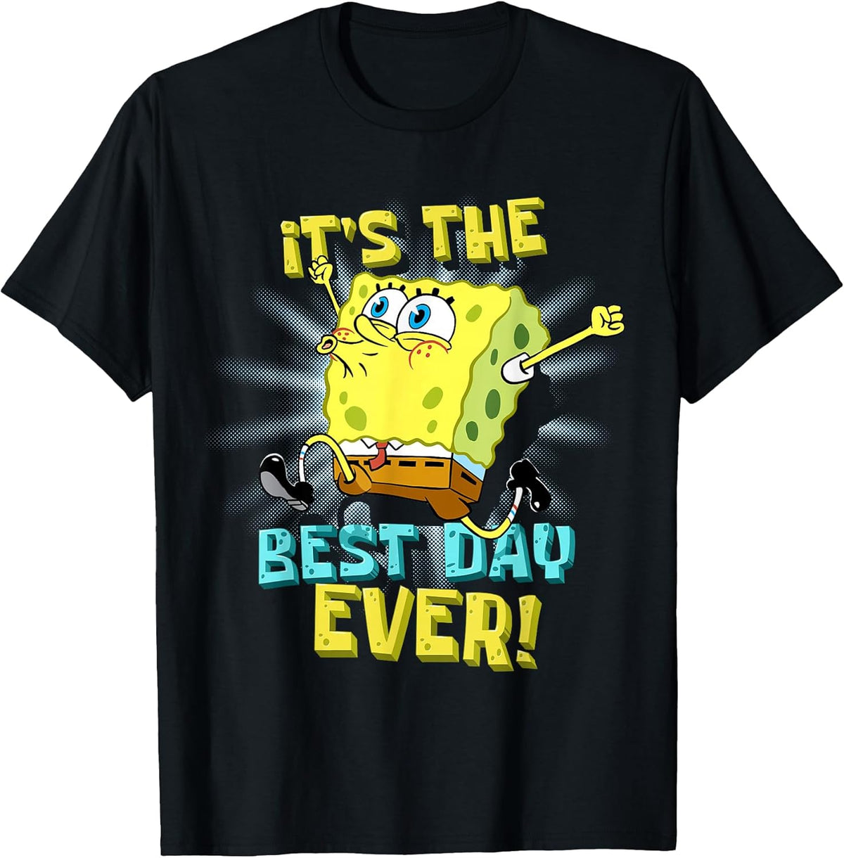 Spongebob It's The Best Day Ever! Birthday Kids Spongebob T-Shirt