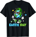 Happy Earth Day 2026 Funny Earth Day Toddler Kids Boys Dab T-Shirt