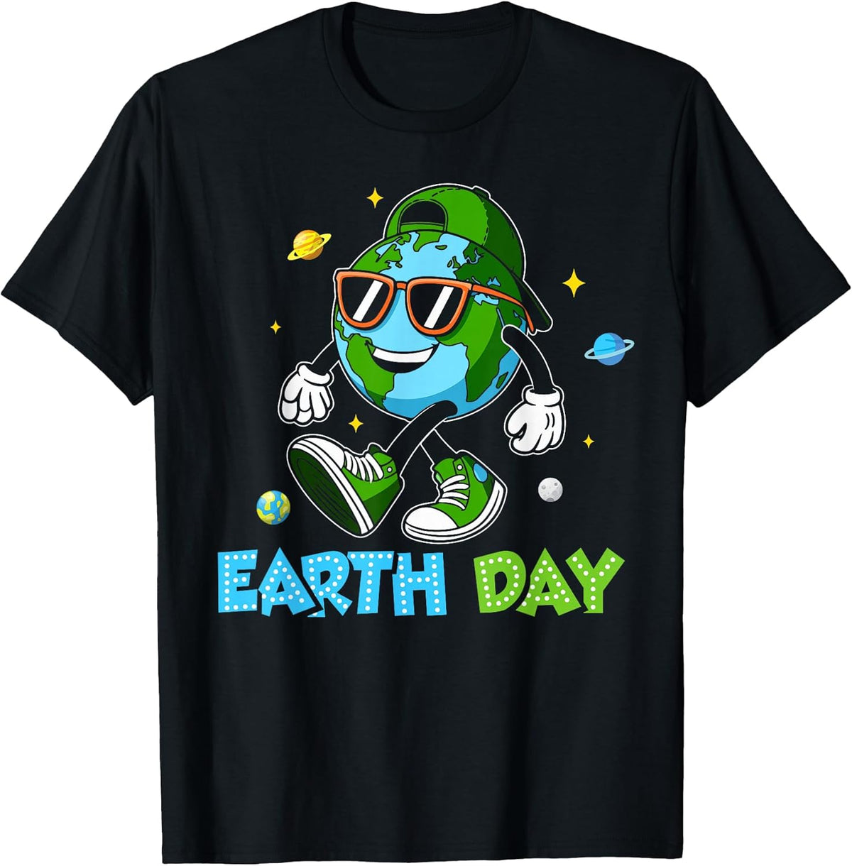 Happy Earth Day 2026 Funny Earth Day Toddler Kids Boys Dab T-Shirt