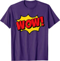 WOW! Comic Book Cartoon Speech Bubble Funny Pop Art T-Shirt