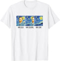 Funny Van Gogh Van Goghing Van Gone Fine Art Painting Joke T-Shirt Small