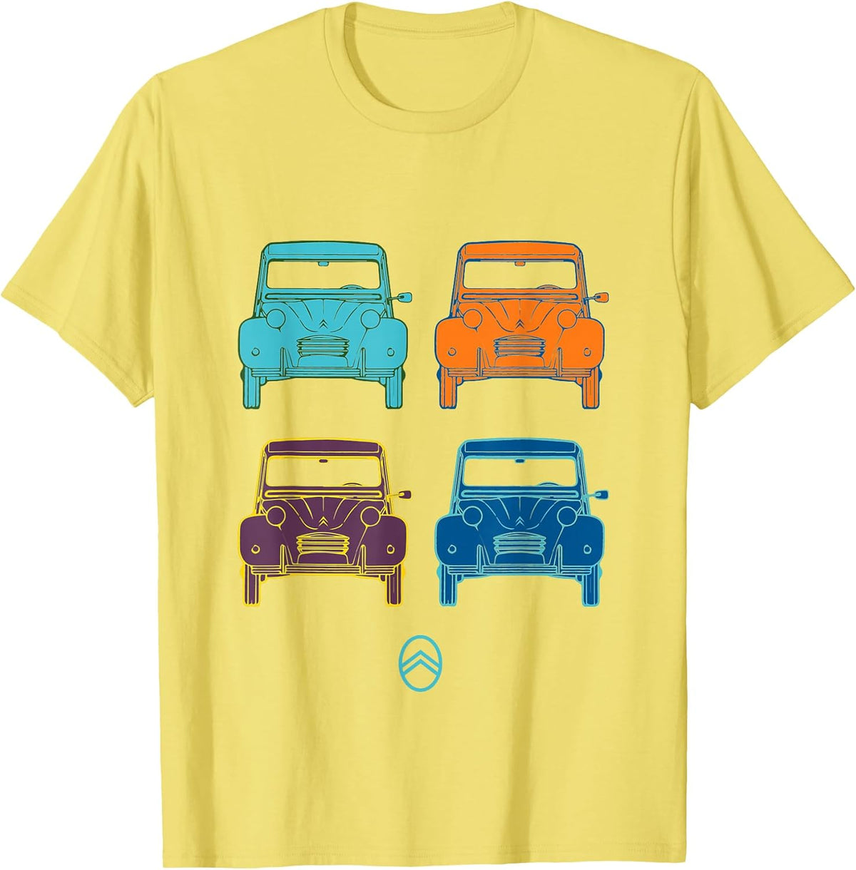 2CV Pop Art Style T-Shirt