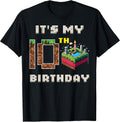 My 10th Birthday Pixel Game 10 Cake Gamer Boys Kid Youth T-Shirt