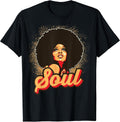 70s Funk Afro Women Soul Retro Vintage Style Graphic T-Shirt