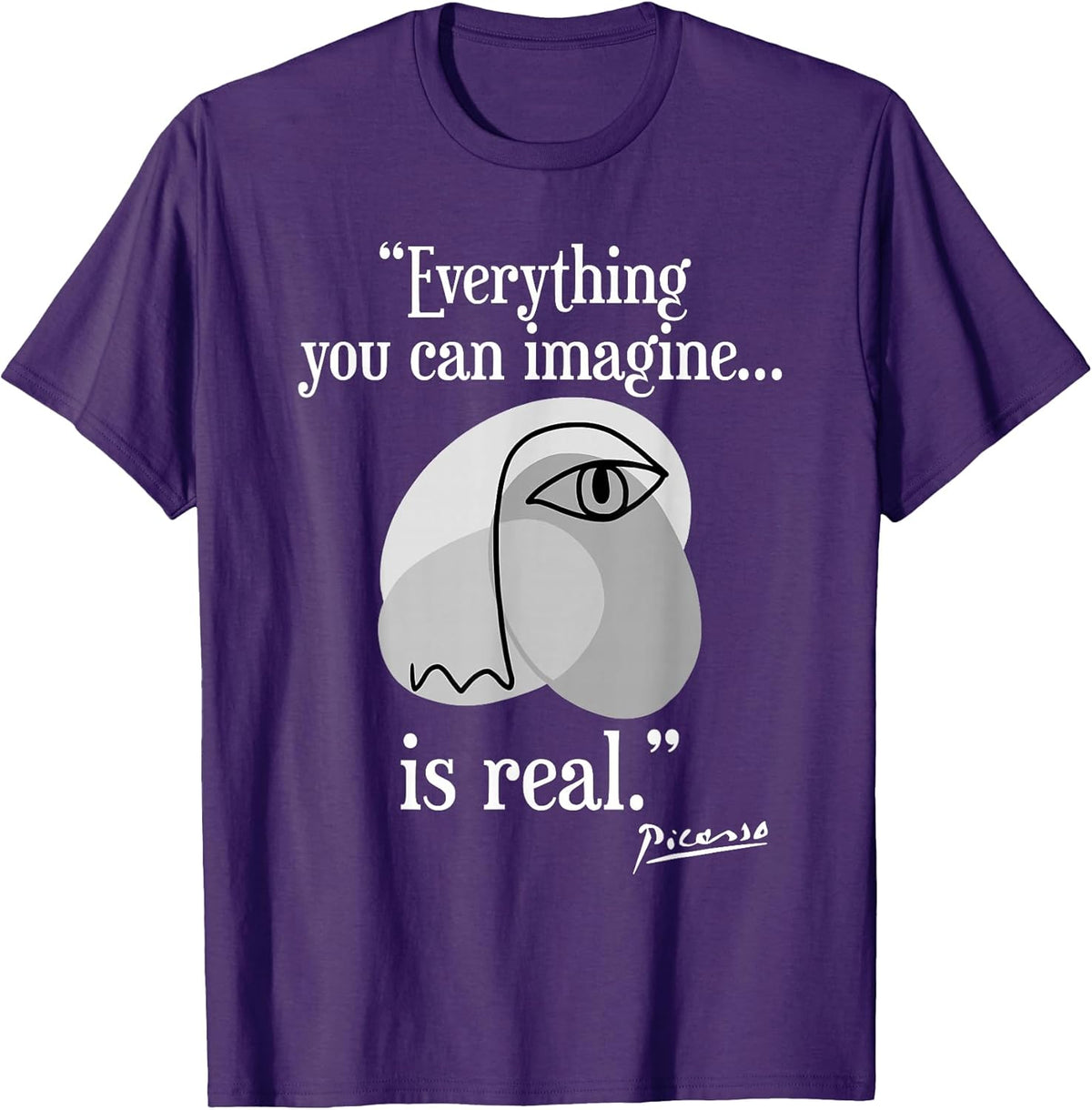 Unisex-Adults Inspirational Quote T-Shirt, Black, Small