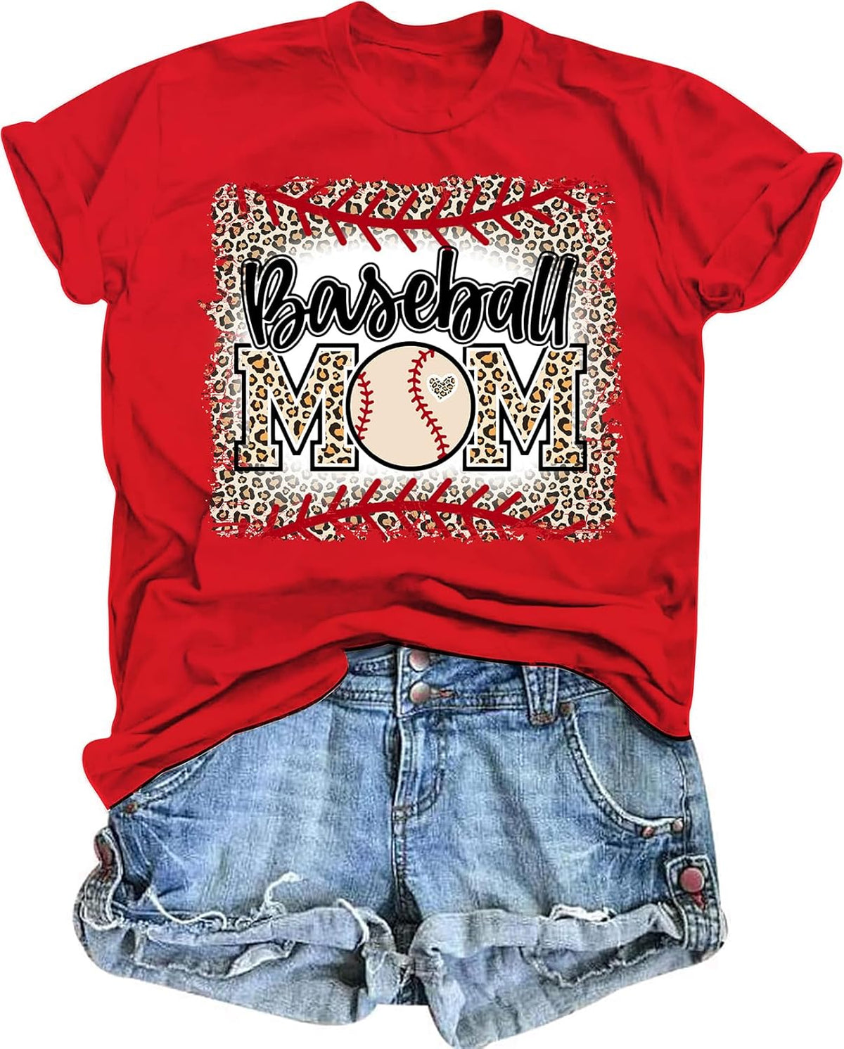 Baseball Shirt Women Baseball Mom Shirts Funny Mama Baseball Splatter Graphic Tshirt Team Game Day Gift Tee Tops