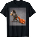 Baby Monkey Punch Drinking Iced Coffee T-Shirt