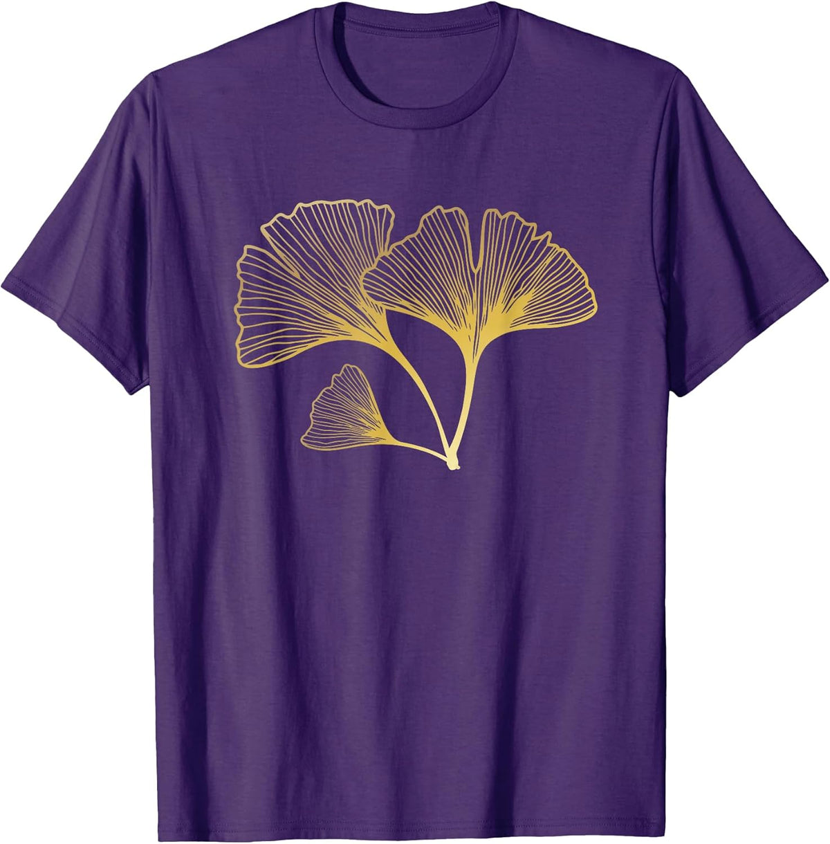 Ginkgo biloba leaf minimalist T-Shirt