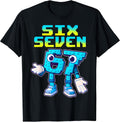 67 Six Seven 6-7 - Funny Italian Brainrot Kids Gaming Meme T-Shirt