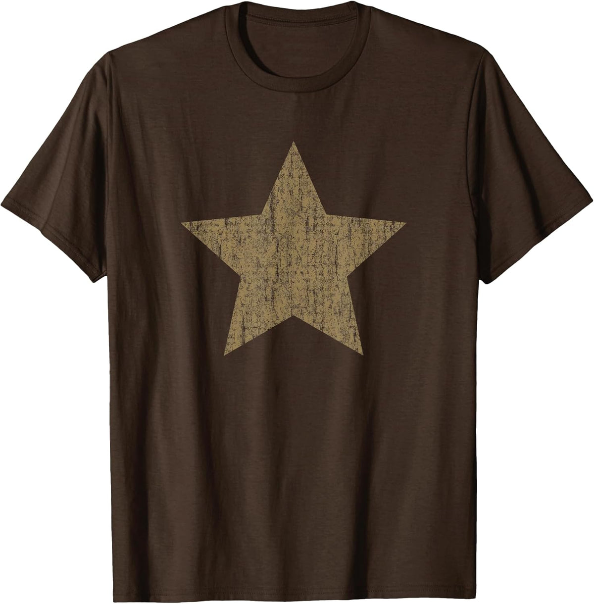 Star Garphics in Distressed Vintage Aesthetic