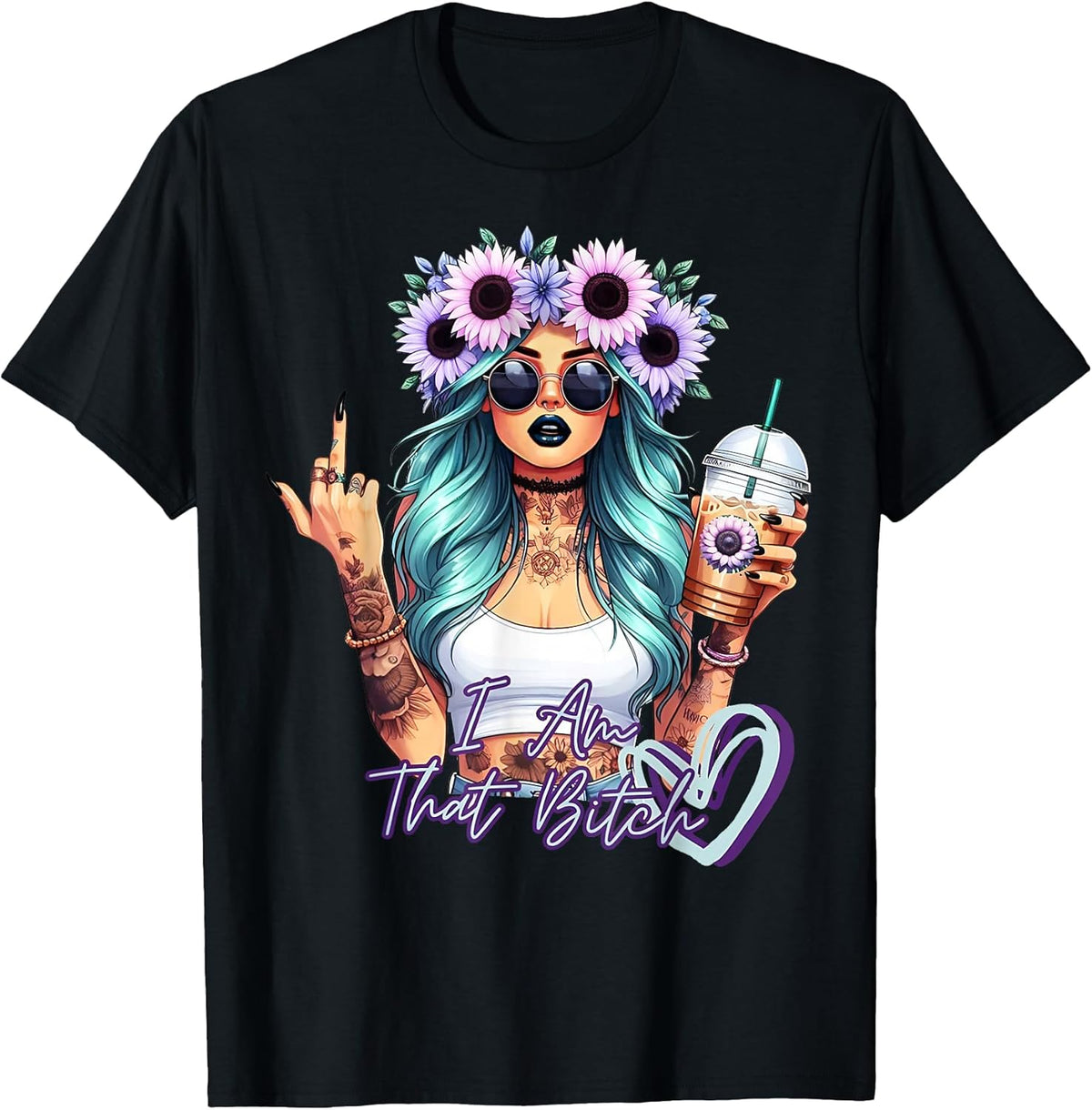 I'm That Bitch Funny Sarcastic Women's Cute Joke Gift T-Shirt