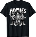 Cool Urban Cultura Chicano Latino Mexican Pride Homies T-Shirt