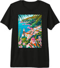 Italy Amalfi Coast Minimalist Premium Tri-blend T-Shirt