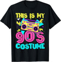 This is My 90s Costume Retro 90s Music Theme Party Nineties T-Shirt