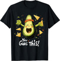 You Guac This! Funny Teacher Motivation with Avocado T-Shirt